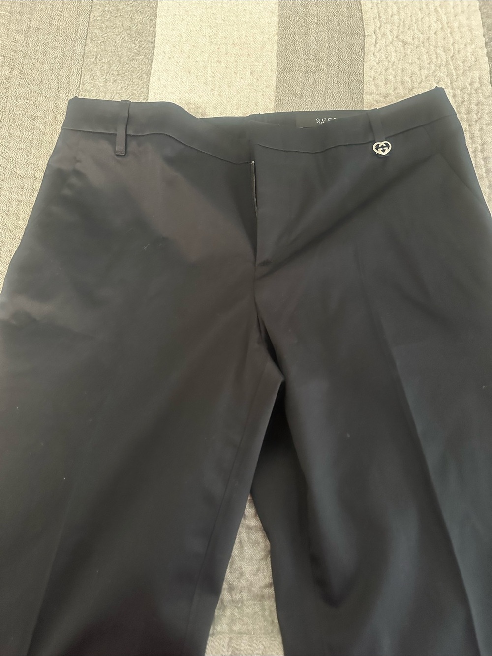 Gucci WomensqBlack Dress Pants